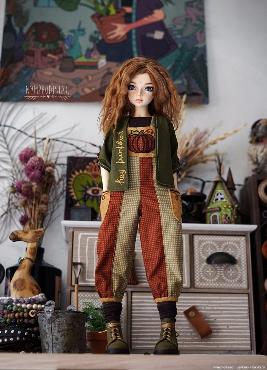 Седьмой - серия "садовых" нарядов для Minifee (фото 5)