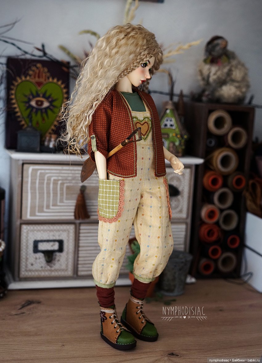 Шестой - серия "садовых" нарядов для Minifee (фото 5)