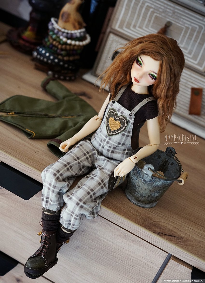 Пятый - серия "садовых" нарядов для Minifee (фото 8)