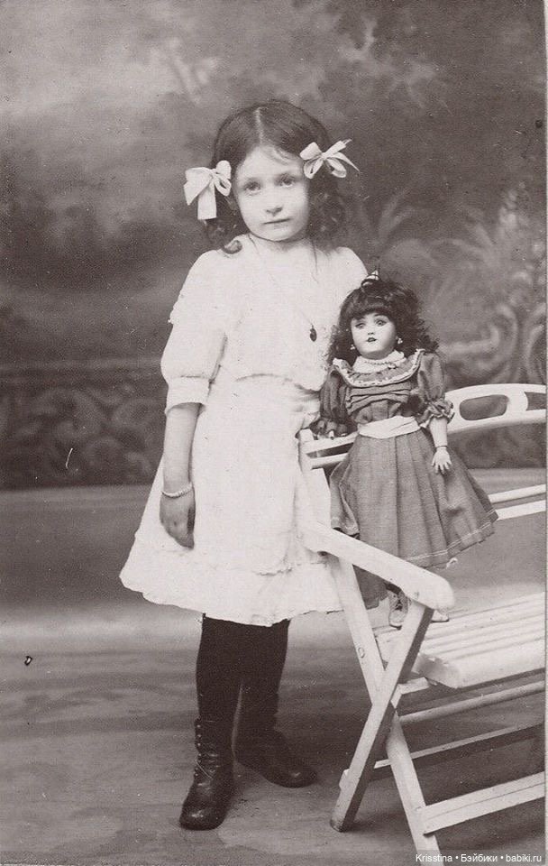 Антикварные куклы и детки ,часть пятая