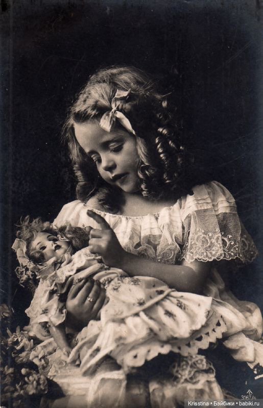 Антикварные куклы и детки ,часть пятая