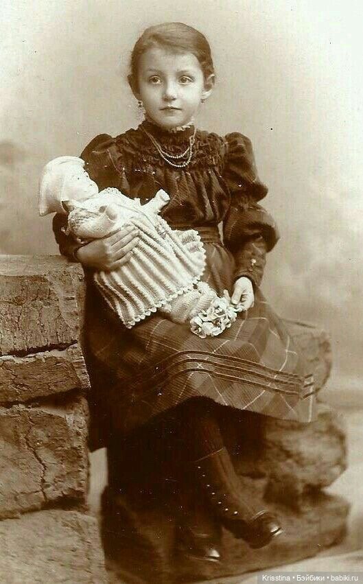 Антикварные куклы и детки ,часть пятая