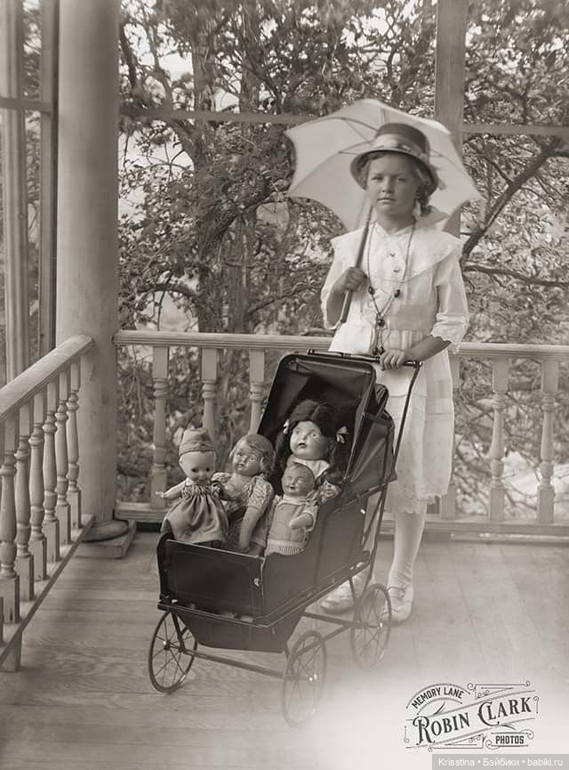 Антикварные куклы и детки ,часть пятая