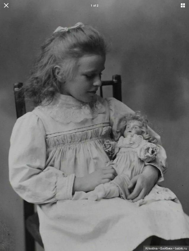 Антикварные куклы и детки ,часть пятая