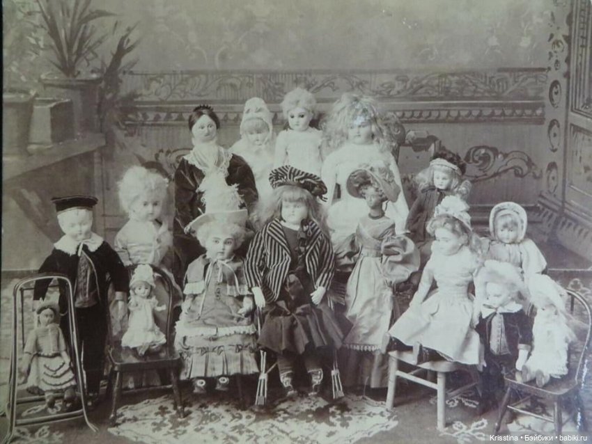 Антикварные и винтажные куклы и детки ,часть шестая