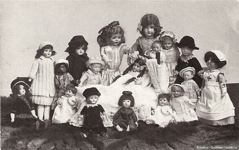 Антикварные и винтажные куклы и детки ,часть шестая