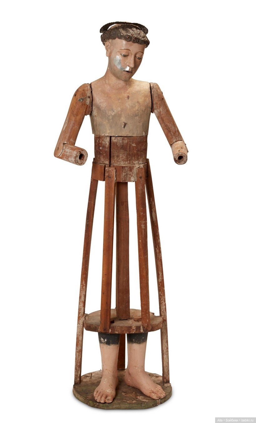 Куклы Santos de bastidor — Редкие антикварные куклы и реплики: воск (фото 7)