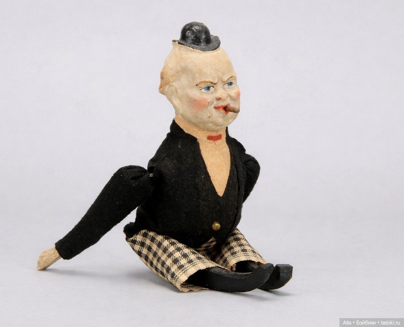 Кувыркающиеся игрушки — Антикварные игрушки и домики: елочные украшения (фото 2)