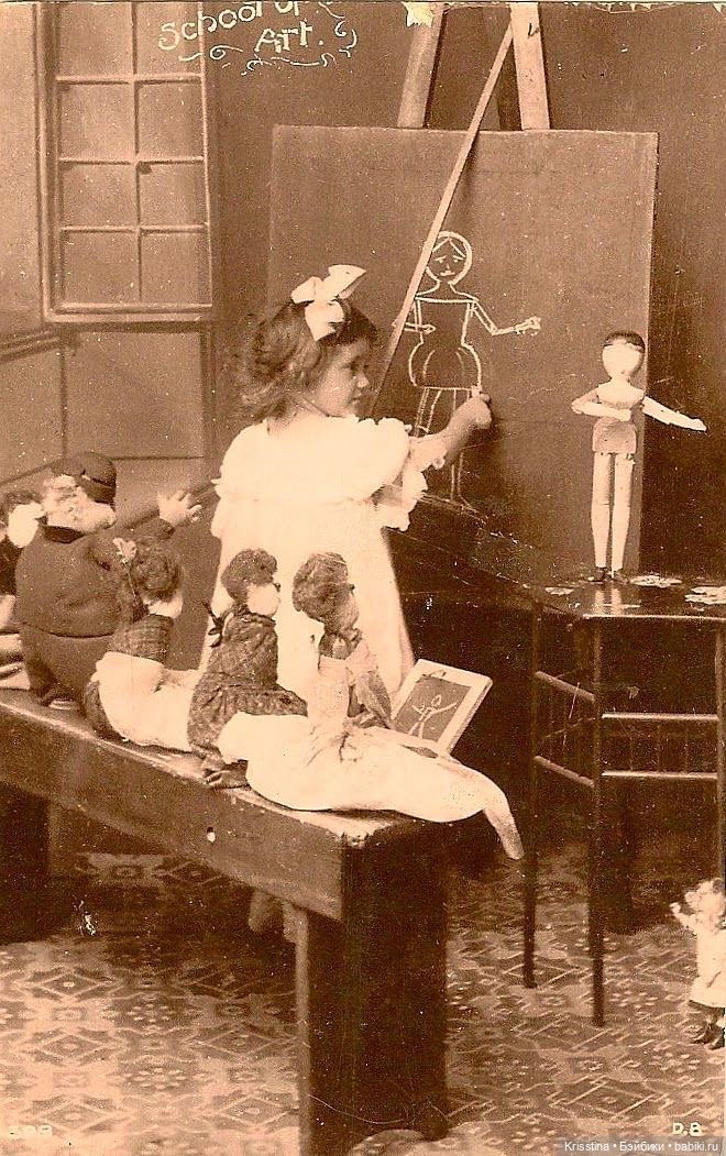 Антикварные и винтажные куклы и детки ,часть шестая