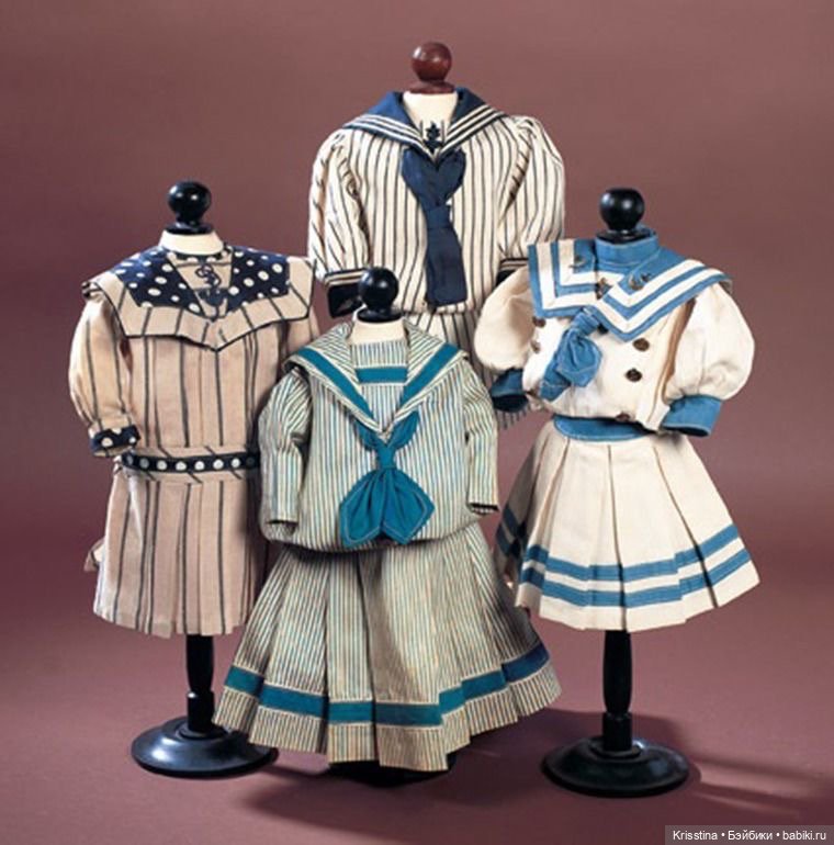 Идеи для пошива одежды,антикварных кукол,часть третья