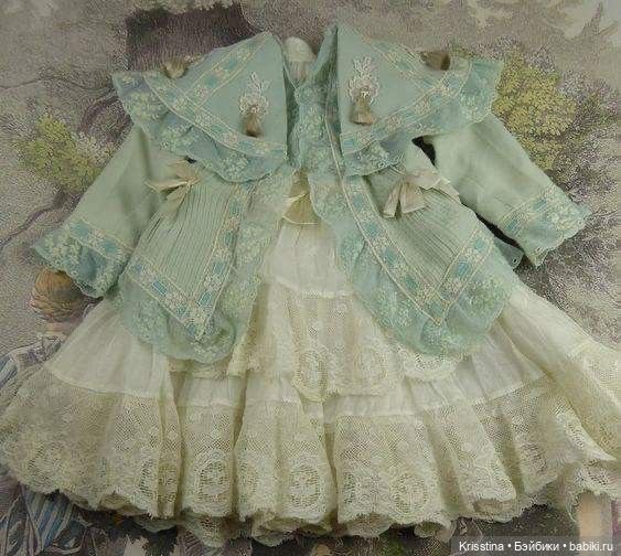 Идеи для пошива одежды,антикварных кукол