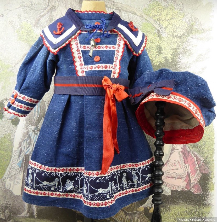 Идеи для пошива одежды,для антикварных кукол,часть вторая