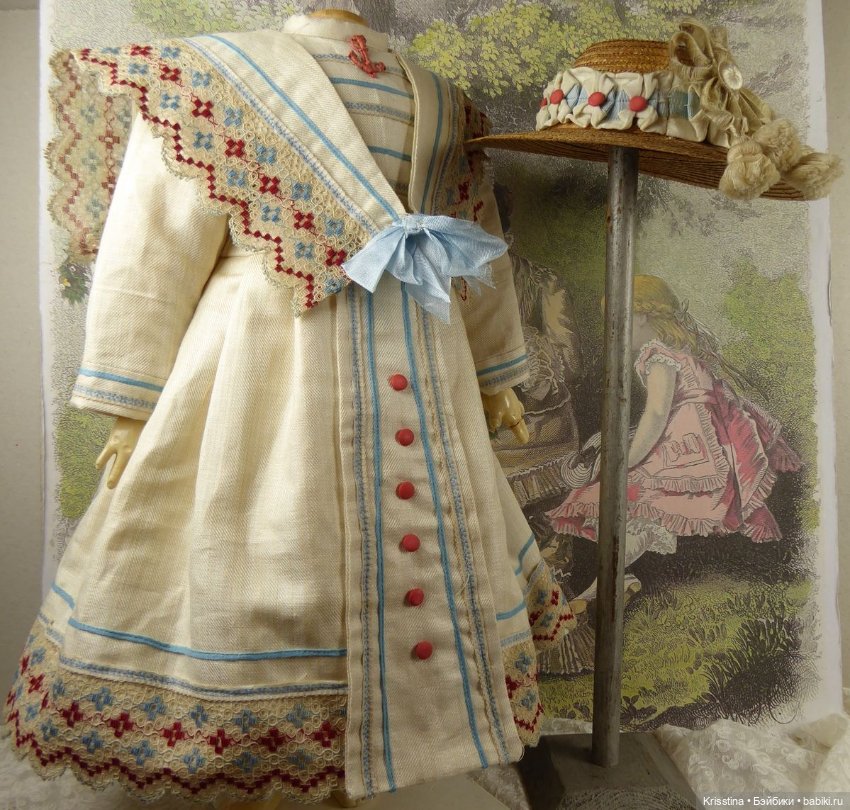 Идеи для пошива одежды,для антикварных кукол,часть вторая