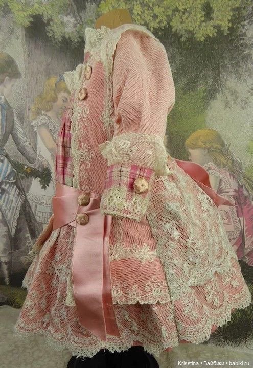 Идеи для пошива одежды,антикварных кукол (фото 5)