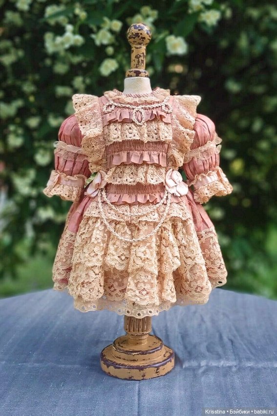 Идеи для пошива одежды,антикварных кукол (фото 3)