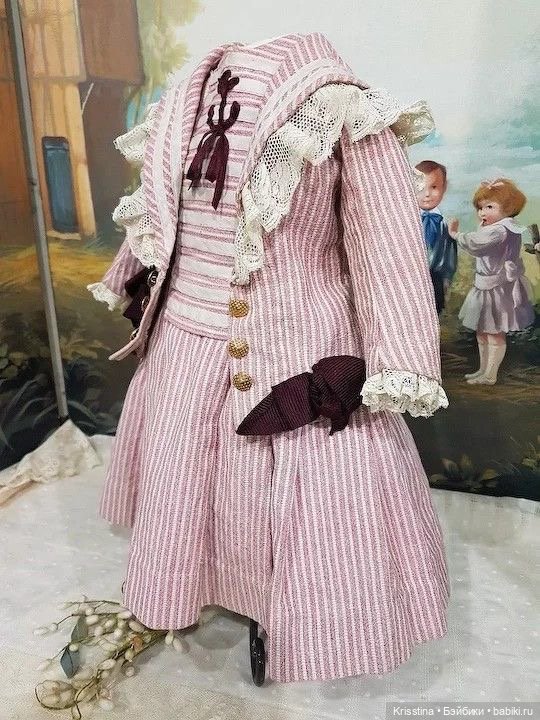 Идеи для пошива одежды,антикварных кукол (фото 7)