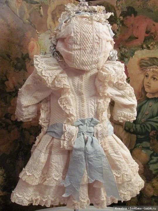 Идеи для пошива одежды,антикварных кукол,часть третья