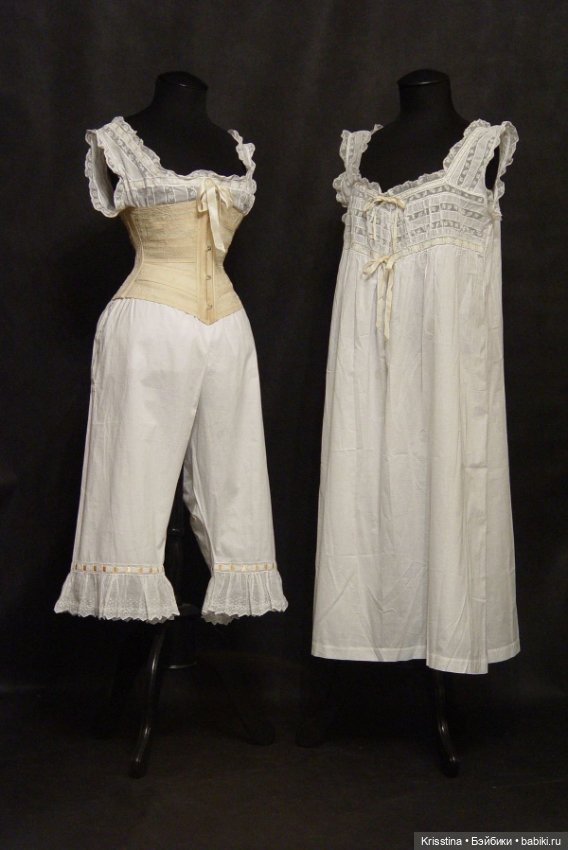 Антикварное нижнее белье — Всё об антикварных куклах: история