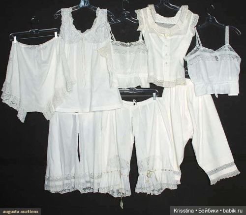 Антикварное нижнее белье — Всё об антикварных куклах: история