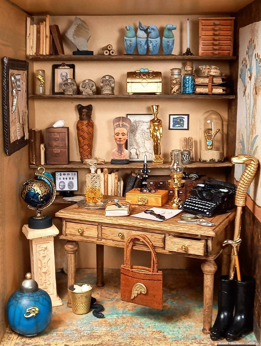 Миниатюрный кабинет от Аманды Куутстра (Amanda Kootstra) (фото 4)