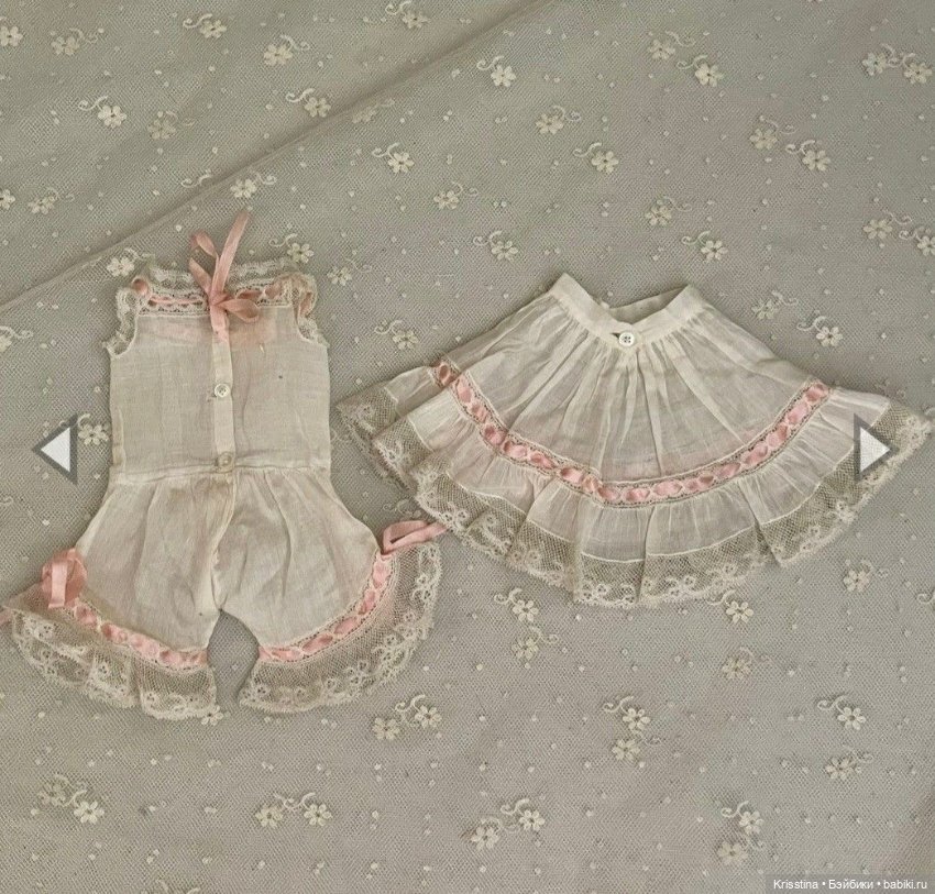 Антикварное нижнее белье — Всё об антикварных куклах: история