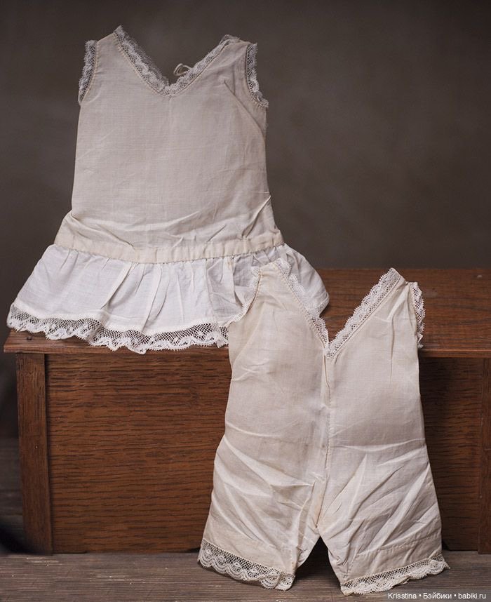 Антикварное нижнее белье — Всё об антикварных куклах: история