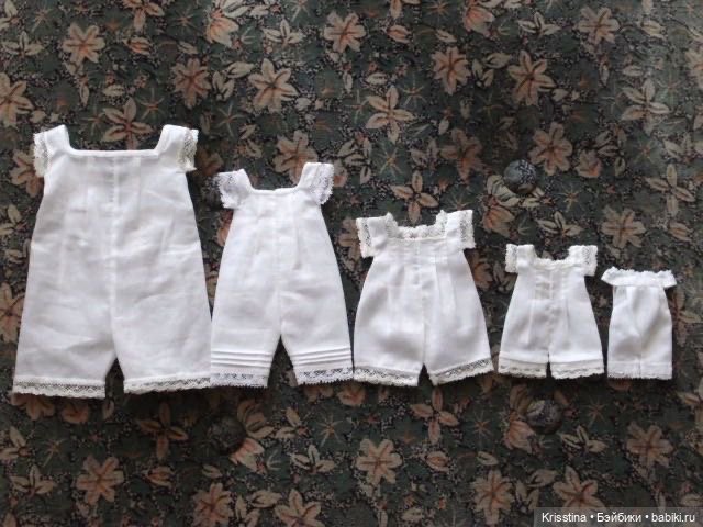 Антикварное нижнее белье — Всё об антикварных куклах: история (фото 7)