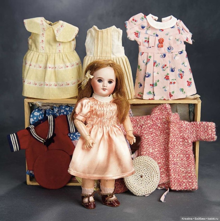 Наборы с антикварными аксессуарами и куклами (фото 6)