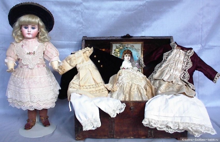 Наборы с антикварными аксессуарами и куклами (фото 9)