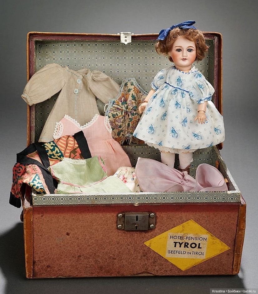 Наборы с антикварными аксессуарами и куклами (фото 2)
