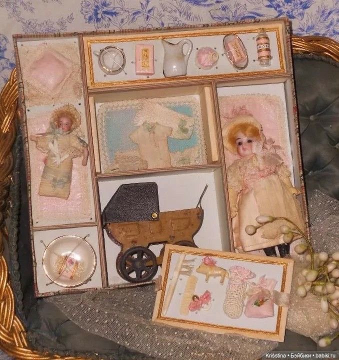 Старинные игрушки,куклы,наборы 🧸