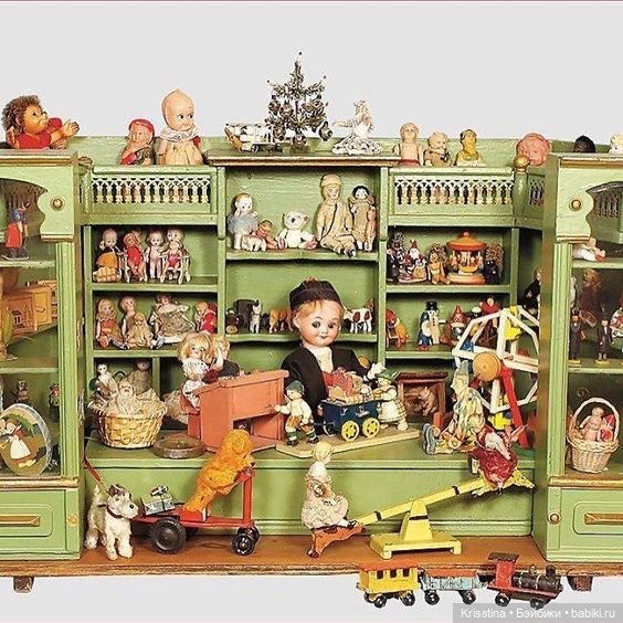 Старинные игрушки,куклы,наборы,домики🧸