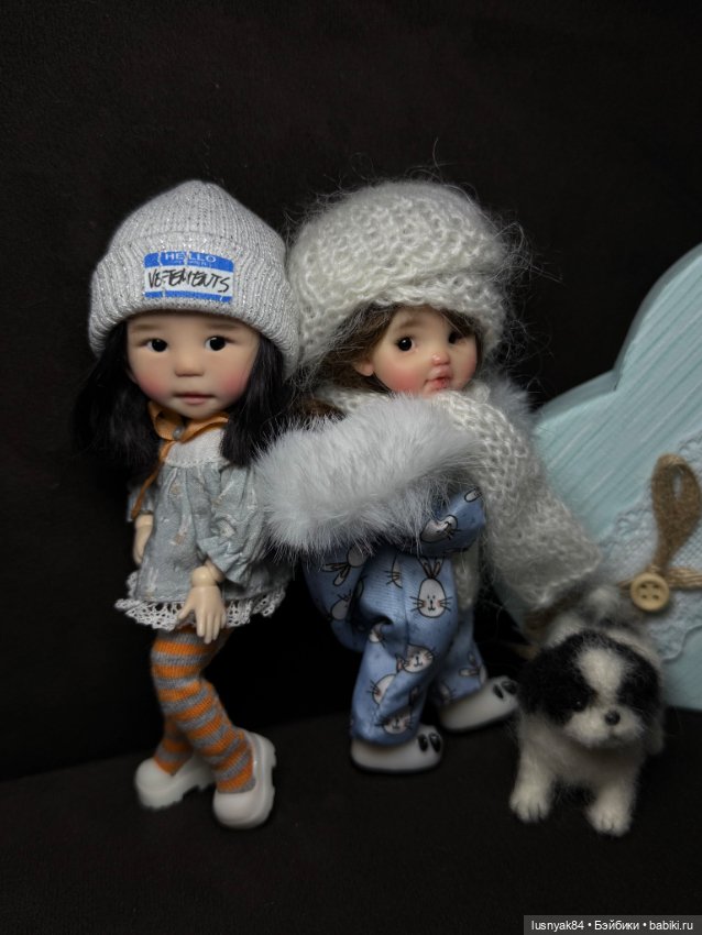 Кнопка-прикнопка — Куклы и тела Obitsu 11 (Ob11): гибриды (фото 9)