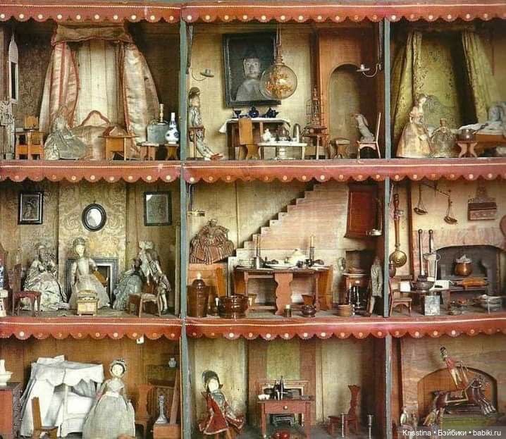 Старинные игрушки,куклы,наборы,домики🧸