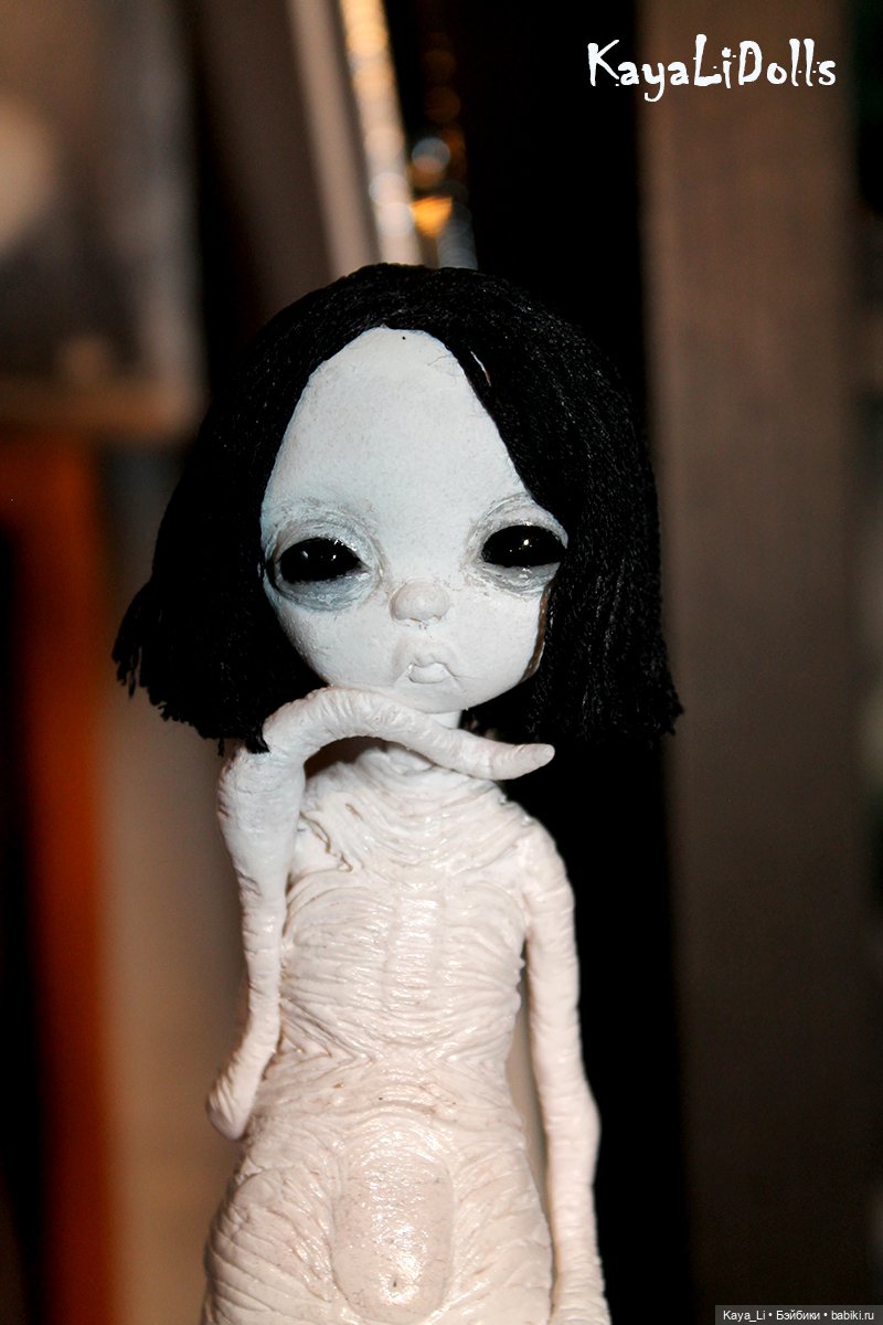 Созерцание — Лепка авторских кукол: полимерная глина (фото 6)