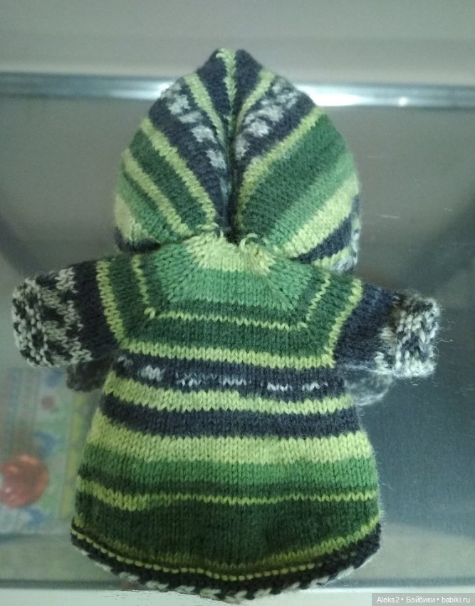 Вязанная одежда для куклы мини Мии 2 (фото 6)