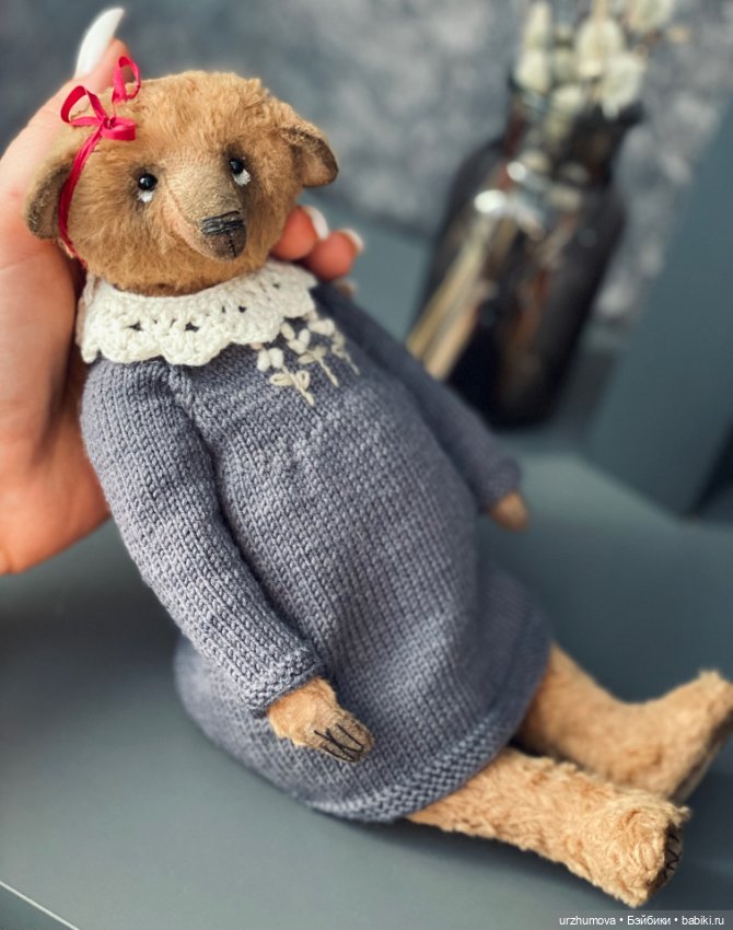 Новая девочка Мия — Авторские мишки Тедди и друзья: фото (фото 5)