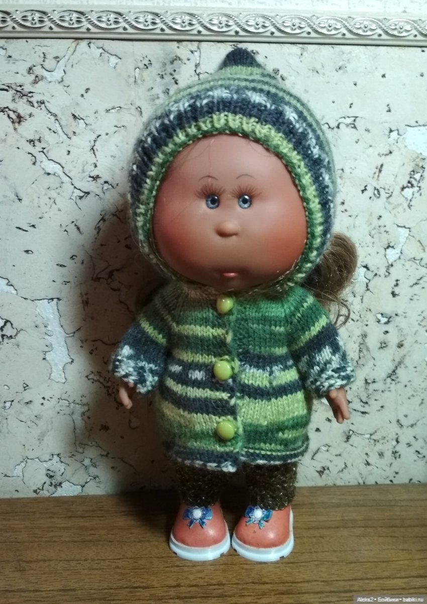 Вязанная одежда для куклы мини Мии 2 (фото 7)