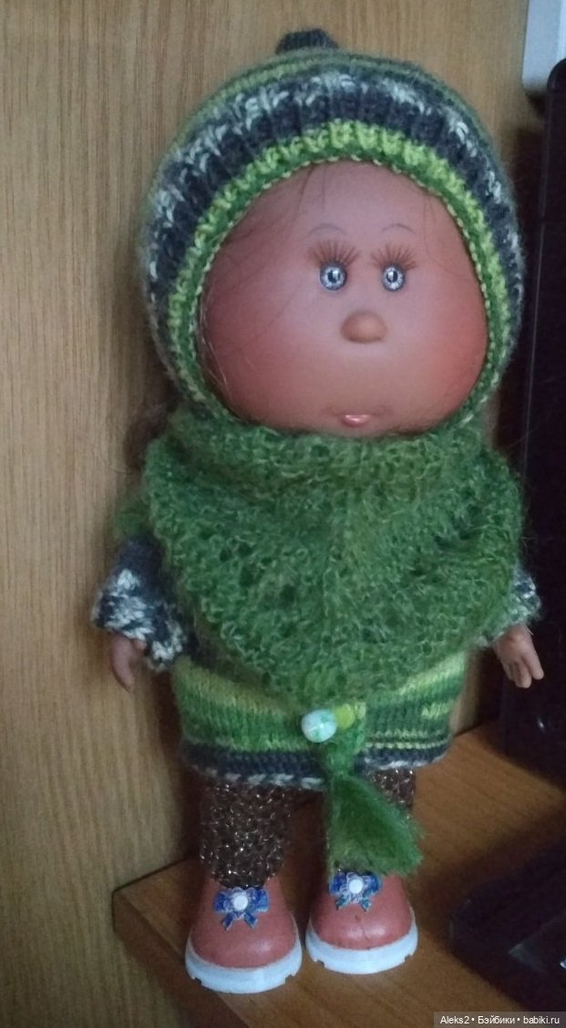 Вязанная одежда для куклы мини Мии 2 (фото 4)