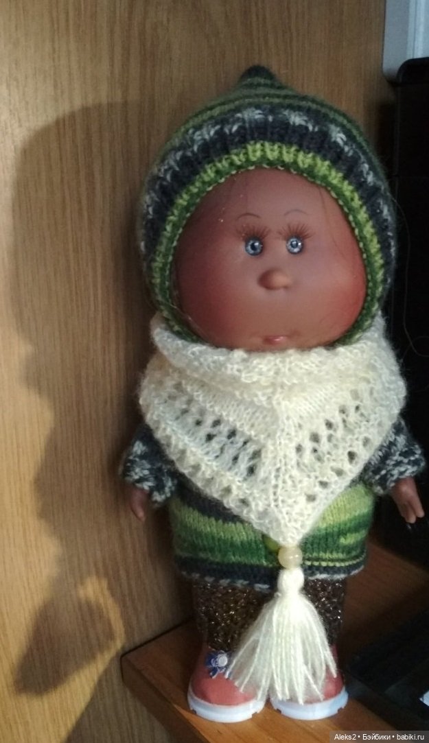 Вязанная одежда для куклы мини Мии 2 (фото 2)