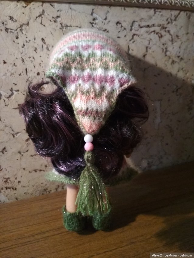 Вязанная одежда для куклы мини Мии 2