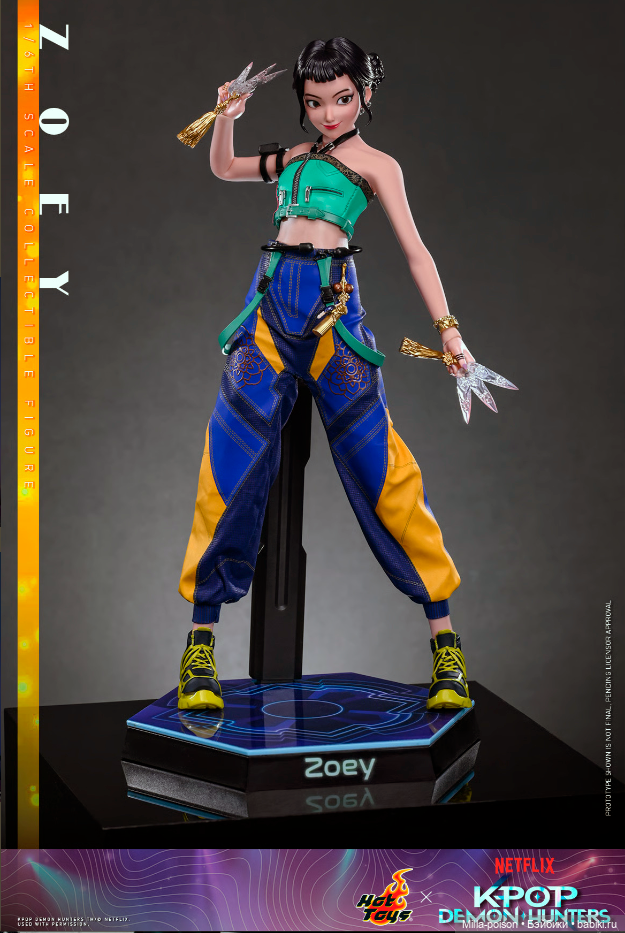 HUNTR/X от Hot Toys — Коллекционные фигурки Hot Toys (Хот Тойс) 1:6: фото