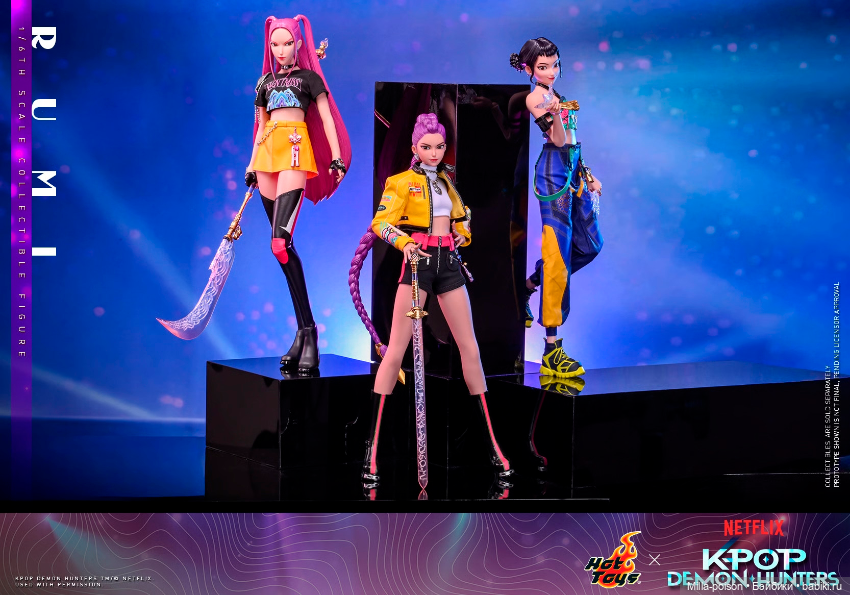 HUNTR/X от Hot Toys — Коллекционные фигурки Hot Toys (Хот Тойс) 1:6: фото