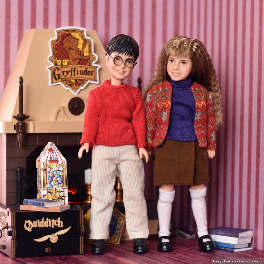 Гермиона и Гарри — Куклы Harry Potter (Гарри Поттер) Mattel: Wizarding World (фото 4)