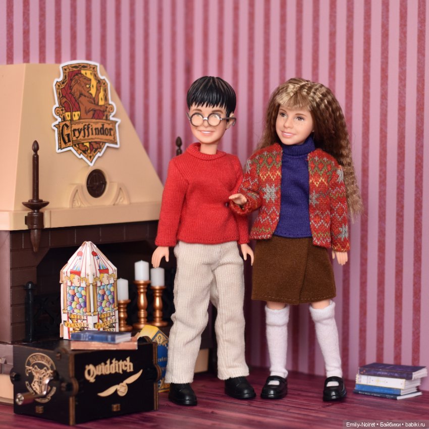 Гермиона и Гарри — Куклы Harry Potter (Гарри Поттер) Mattel: Wizarding World (фото 3)