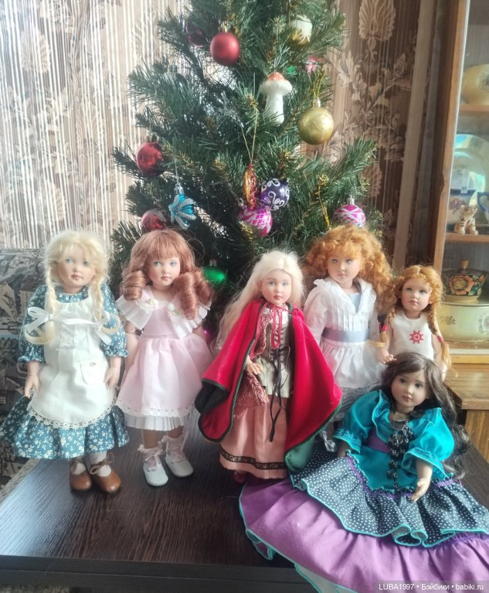 Продолжение: моя коллекция кукол Хелен Киш, более ранние куклы, часть 1