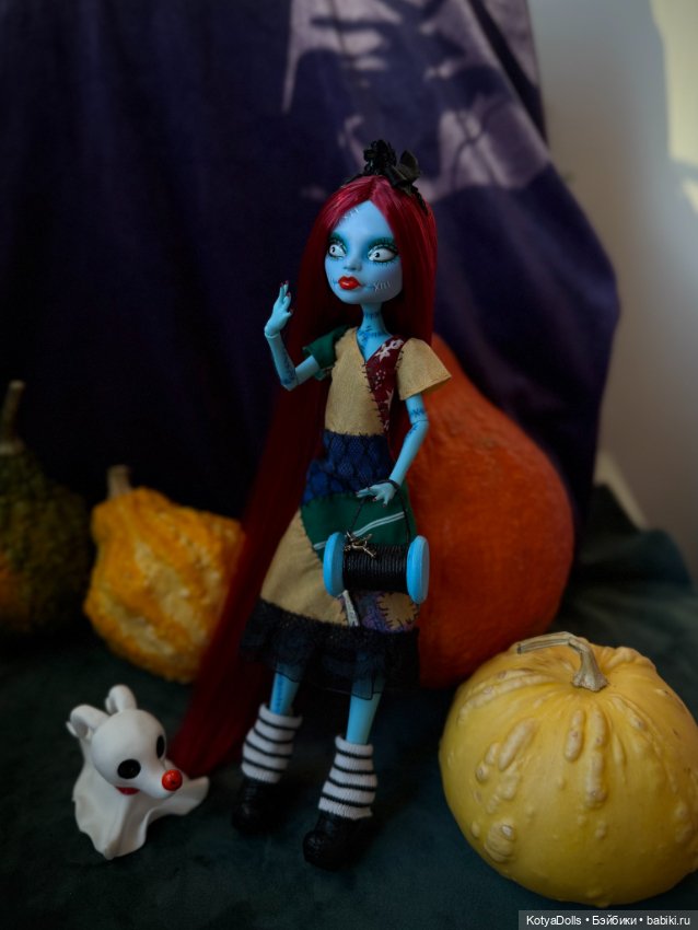 Салли и Джек — ООАК Monster High и Ever After High: репейнт