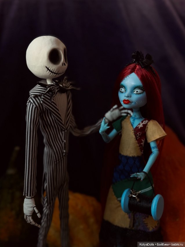 Салли и Джек — ООАК Monster High и Ever After High: репейнт (фото 3)