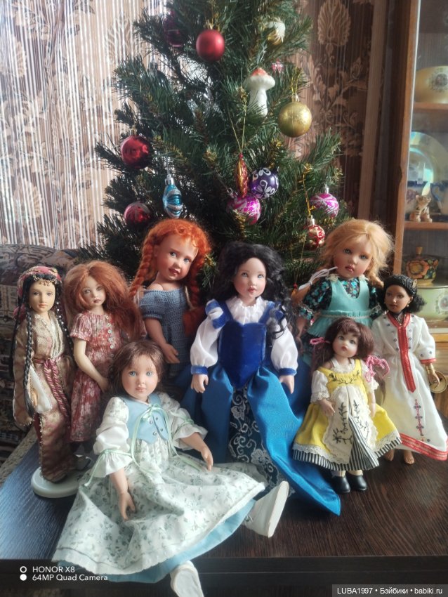 Продолжение: моя коллекция кукол Хелен Киш, более ранние куклы, часть 2