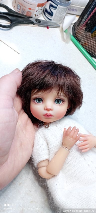 Другая Агата)) — Авторские шарнирные куклы своими руками: лепка (фото 6)